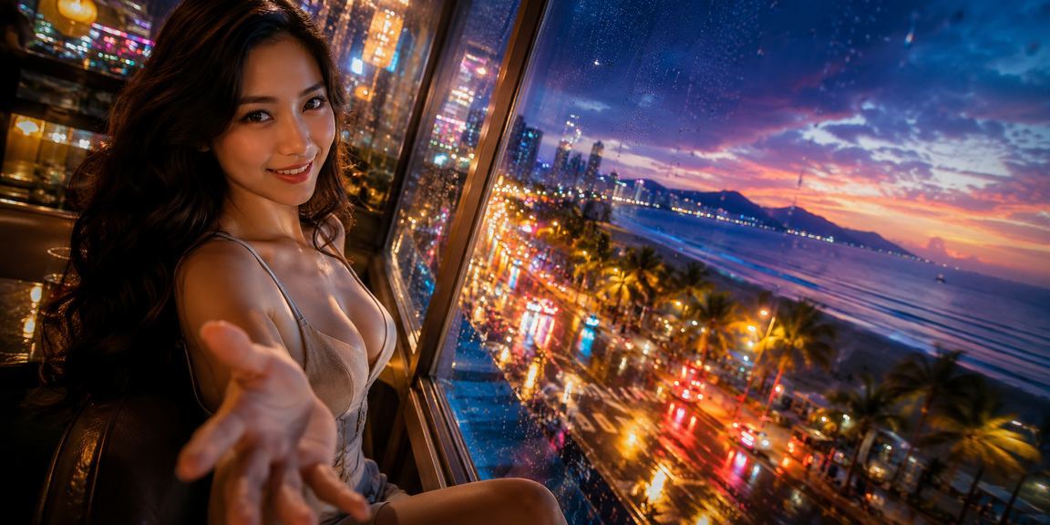 Người dùng Đà Nẵng theo dõi kết quả thể thao và kiểm tra giải thưởng bên ly cà phê